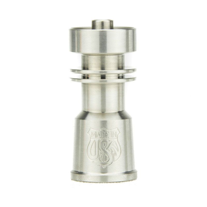6 in 1 Universal Titanium Dabbing Nail With Carb Cap - FITS ALL BONGS 14MM  18MM 10MM -SmokeDay